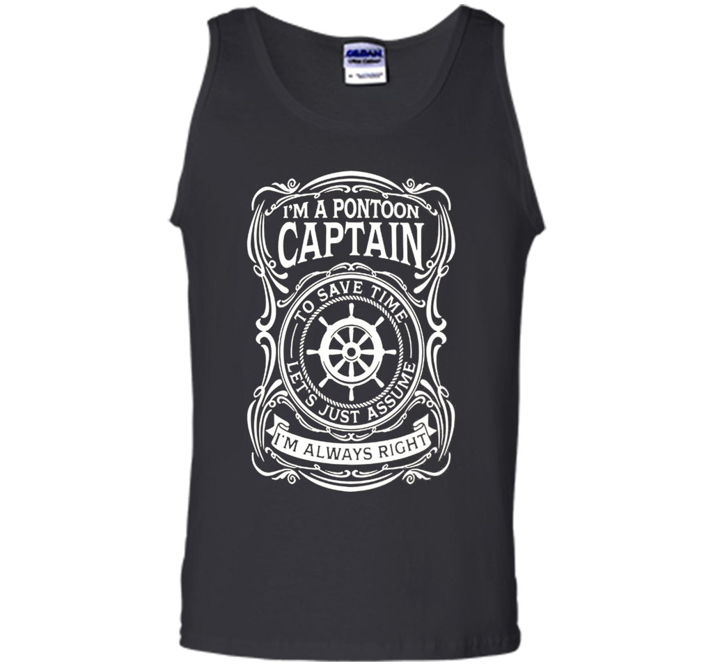 I am a Pontoon Captain T Shirt