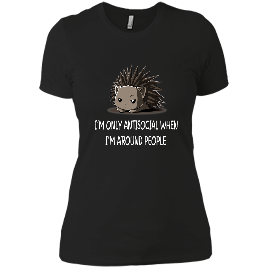 I'm only antisocial  when i'm around people-lovely porcupine-lovely animal