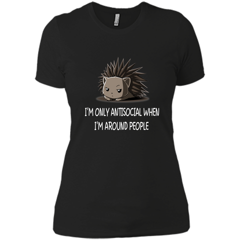 I'm only antisocial  when i'm around people-lovely porcupine-lovely animal