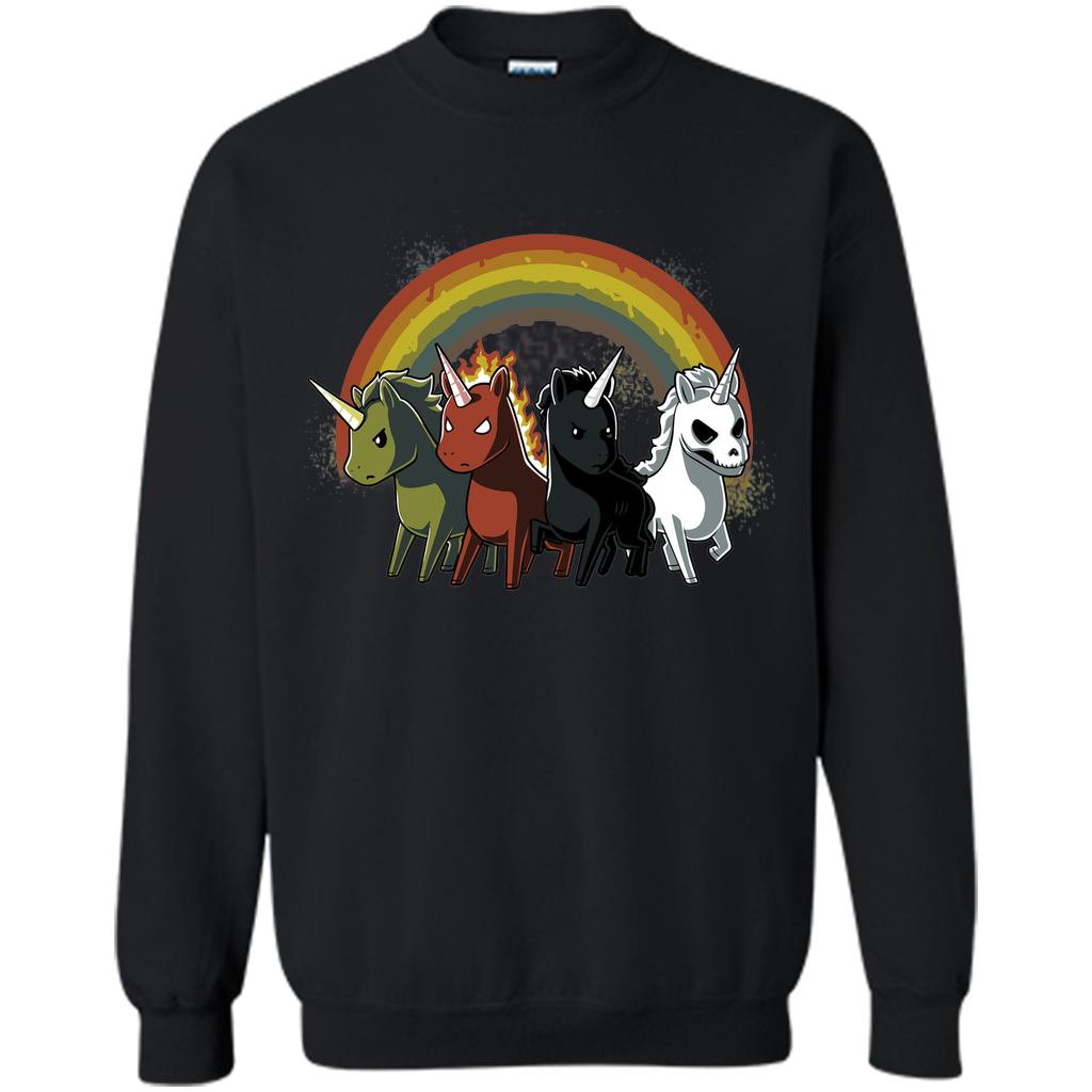 four unicorns of the apocalypse-lovely unicorn t shirt