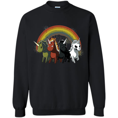 four unicorns of the apocalypse-lovely unicorn t shirt