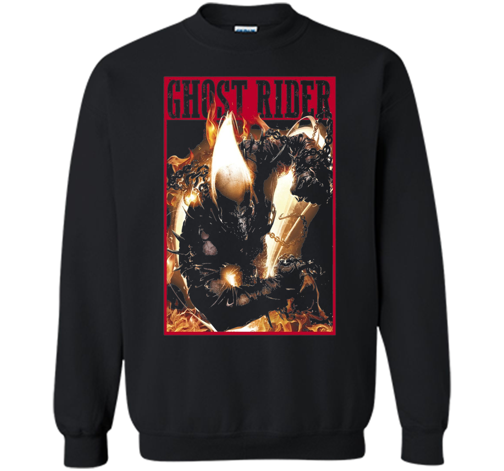 Ghost Rider Fury Graphic T-Shirt HORROR T-SHIRT