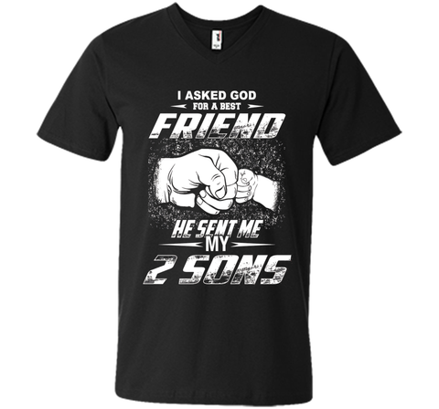 I Asked God For A Best Friend He Sent Me My 2 Sons T-Shirt