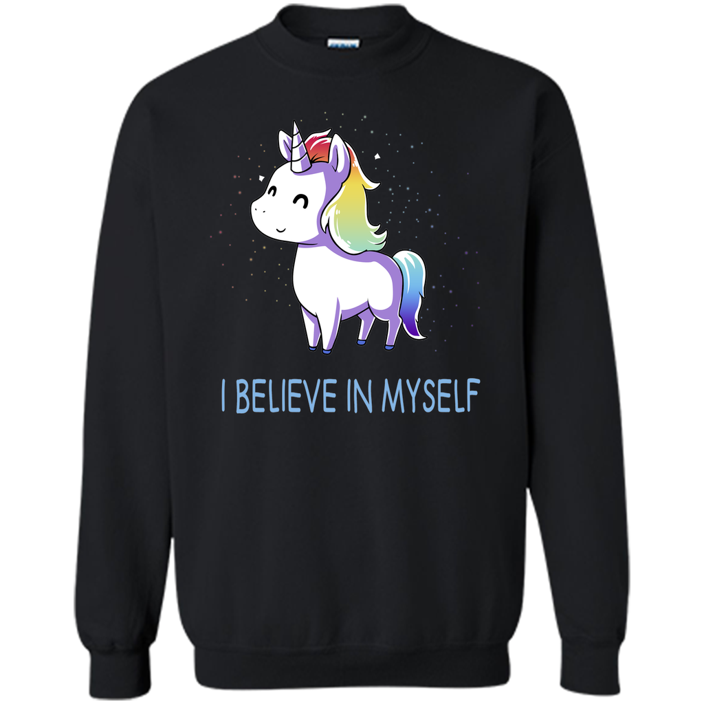 i believe in myself-lovely unicorn t shirt