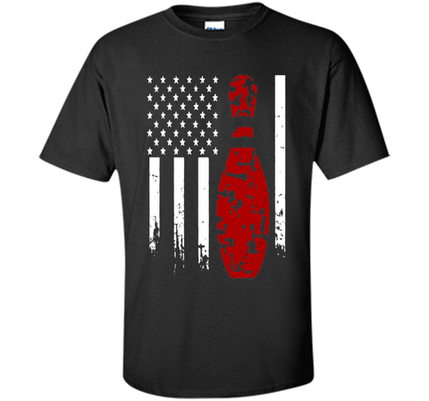 Bowling T Shirts - bowling flag