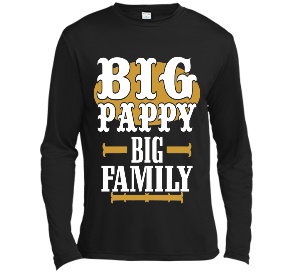 Mens Big Pappy Big Family Father's Day T shirt Gift