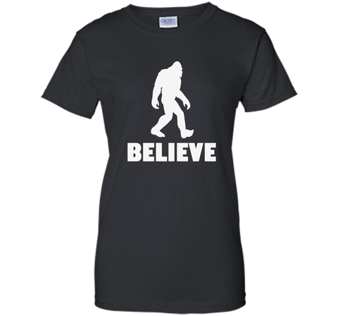 Bigfoot Sasquatch I Believe Tshirt
