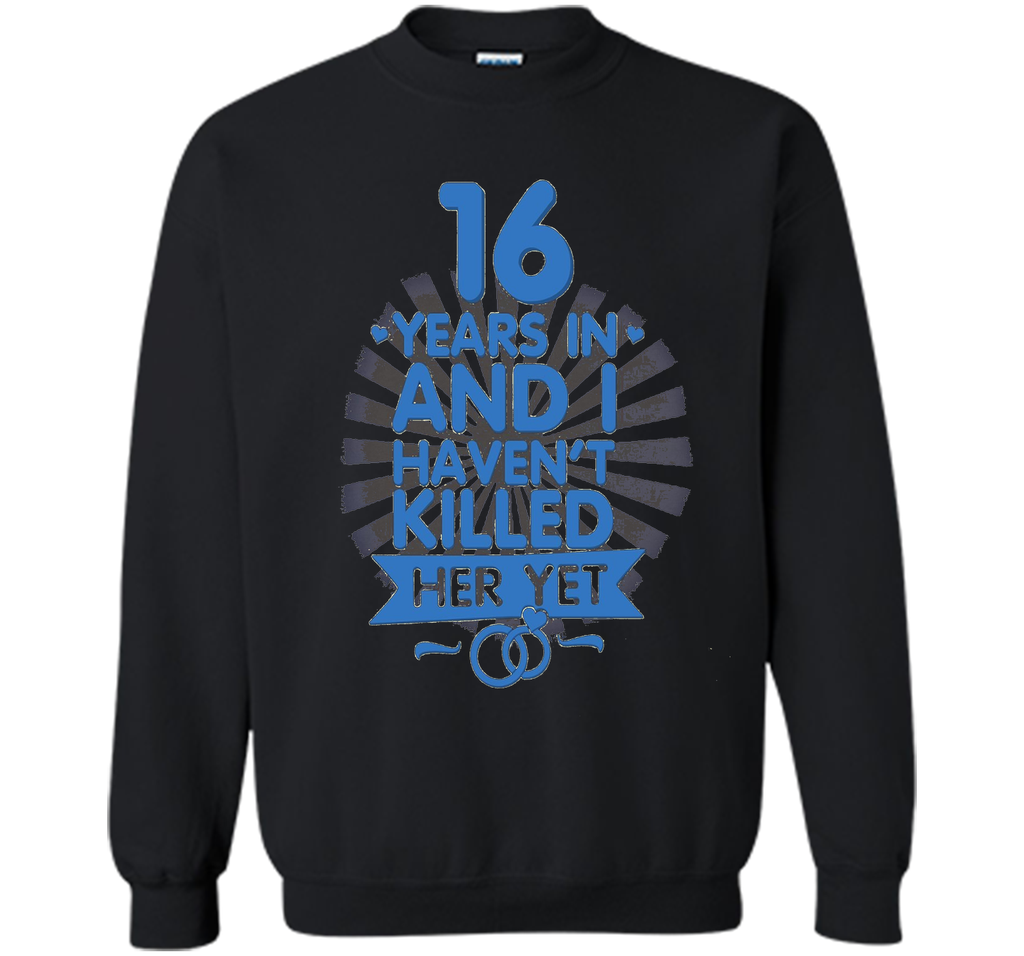 16 Years of Marriage Shirt 16th Anniversary Gift for Husband