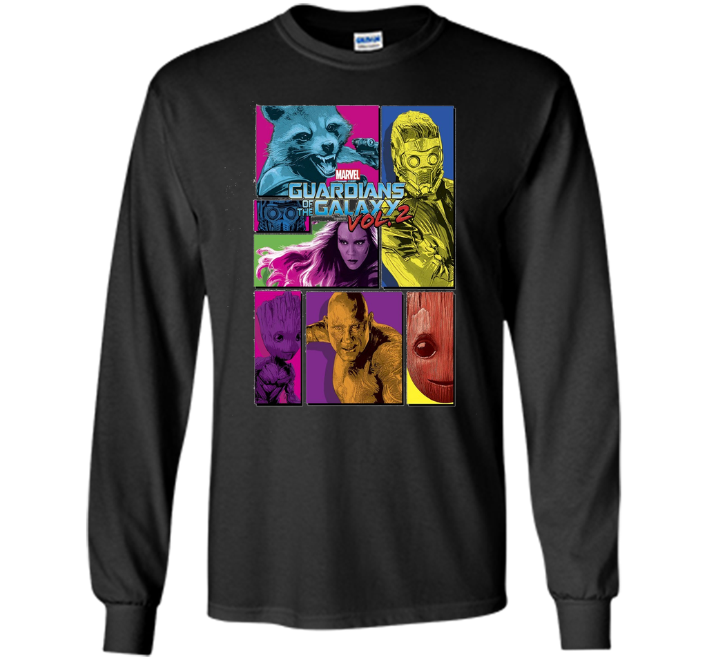 Marvel Guardians of the Galaxy 2 Team Puzzle Graphic T-Shirt