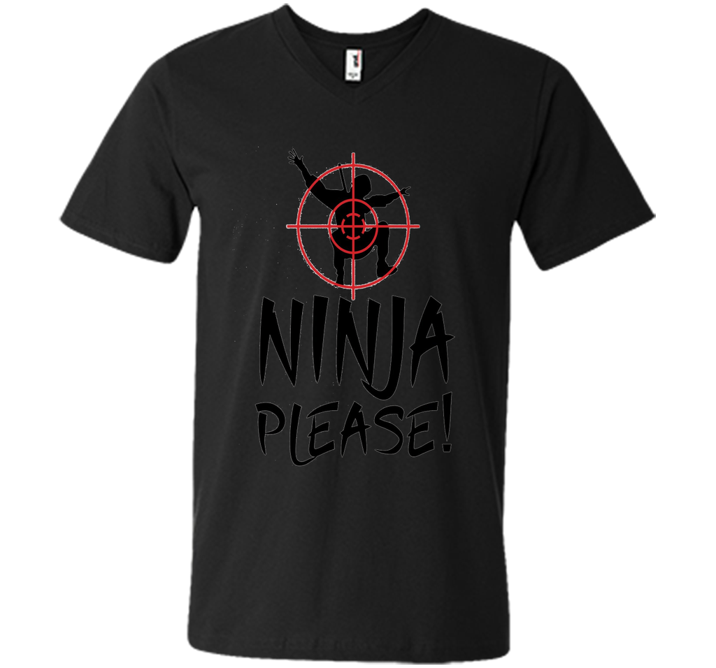 Ninja Please Ninja in Crosshairs T-shirt
