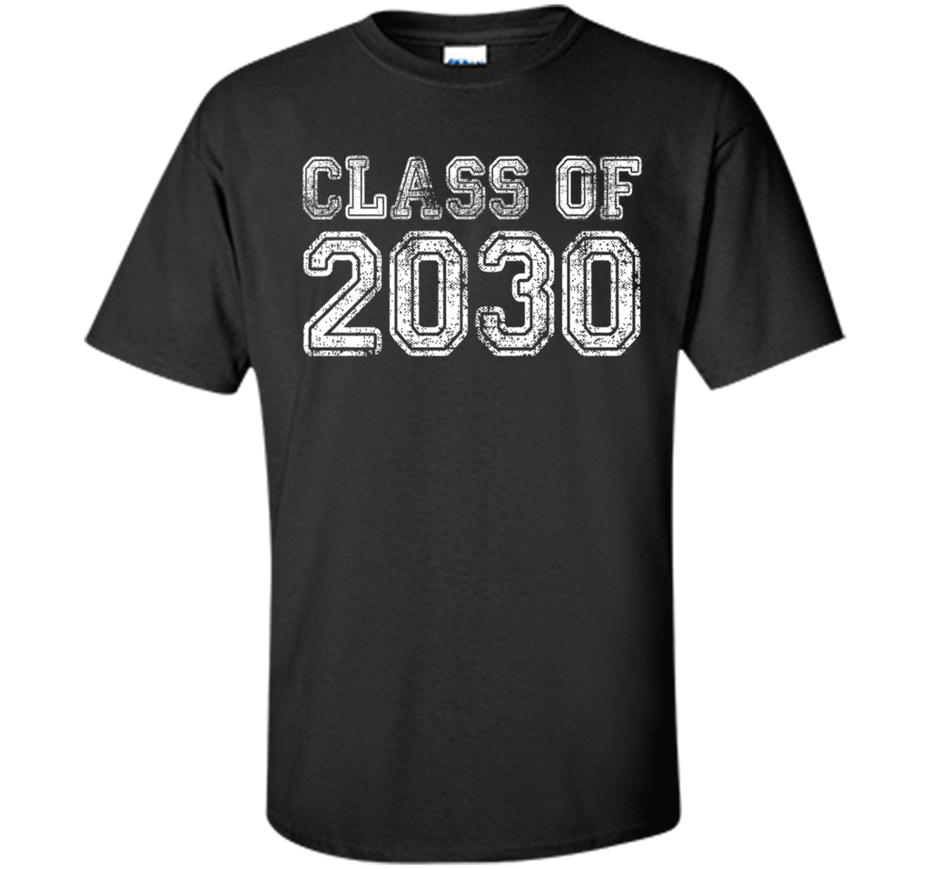 Class of 2030 - Vintage/Retro Future Graduate Tee Shirt