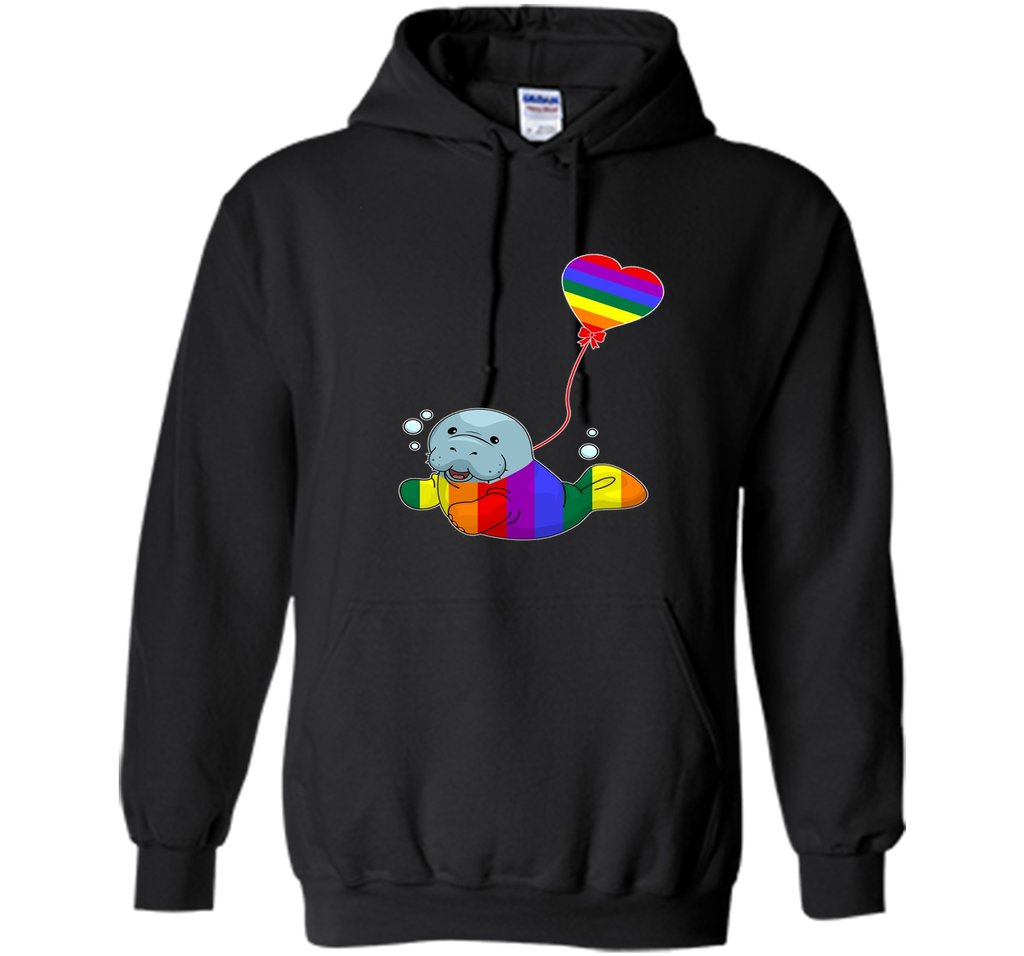 Manatee LGBTQ 2017 Rainbow Gay Lesbian Pride Tshirt