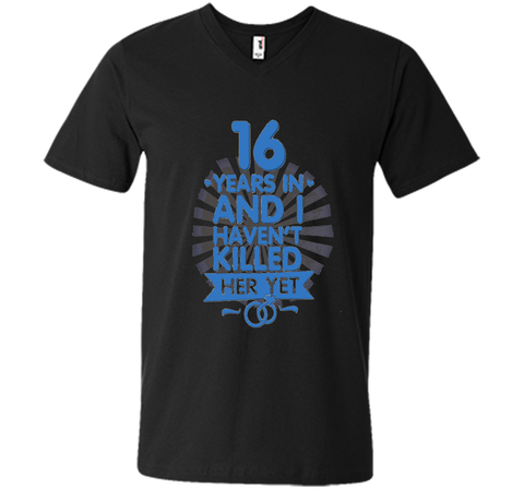 16 Years of Marriage Shirt 16th Anniversary Gift for Husband