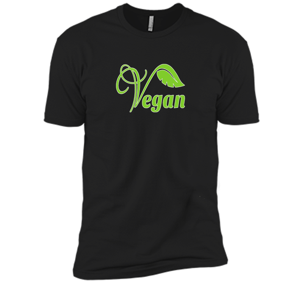 Vegan Leaf T-Shirt for Men, Women and Kids