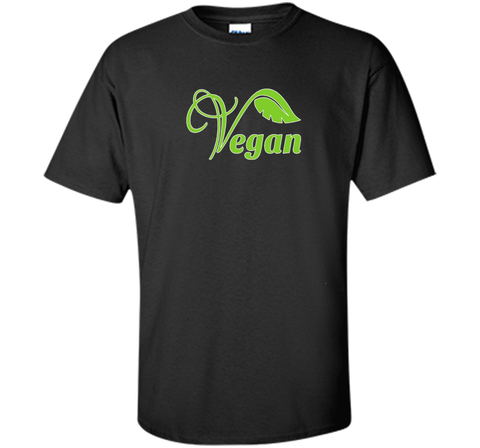 Vegan Leaf T-Shirt for Men, Women and Kids