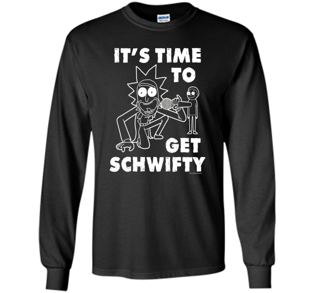 Rick & Morty It's Time To Get Schwifty 1 Color White