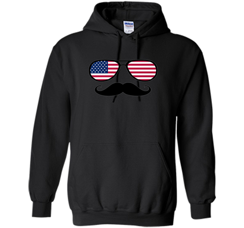 Funny Glasses Flag Shirt 4th of July for Men Women Kids