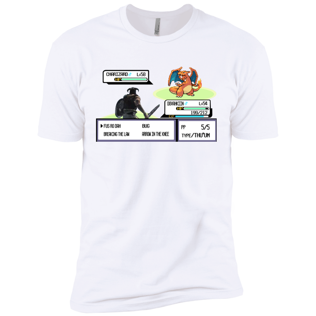 dovahkiin vs charizard T-Shirt