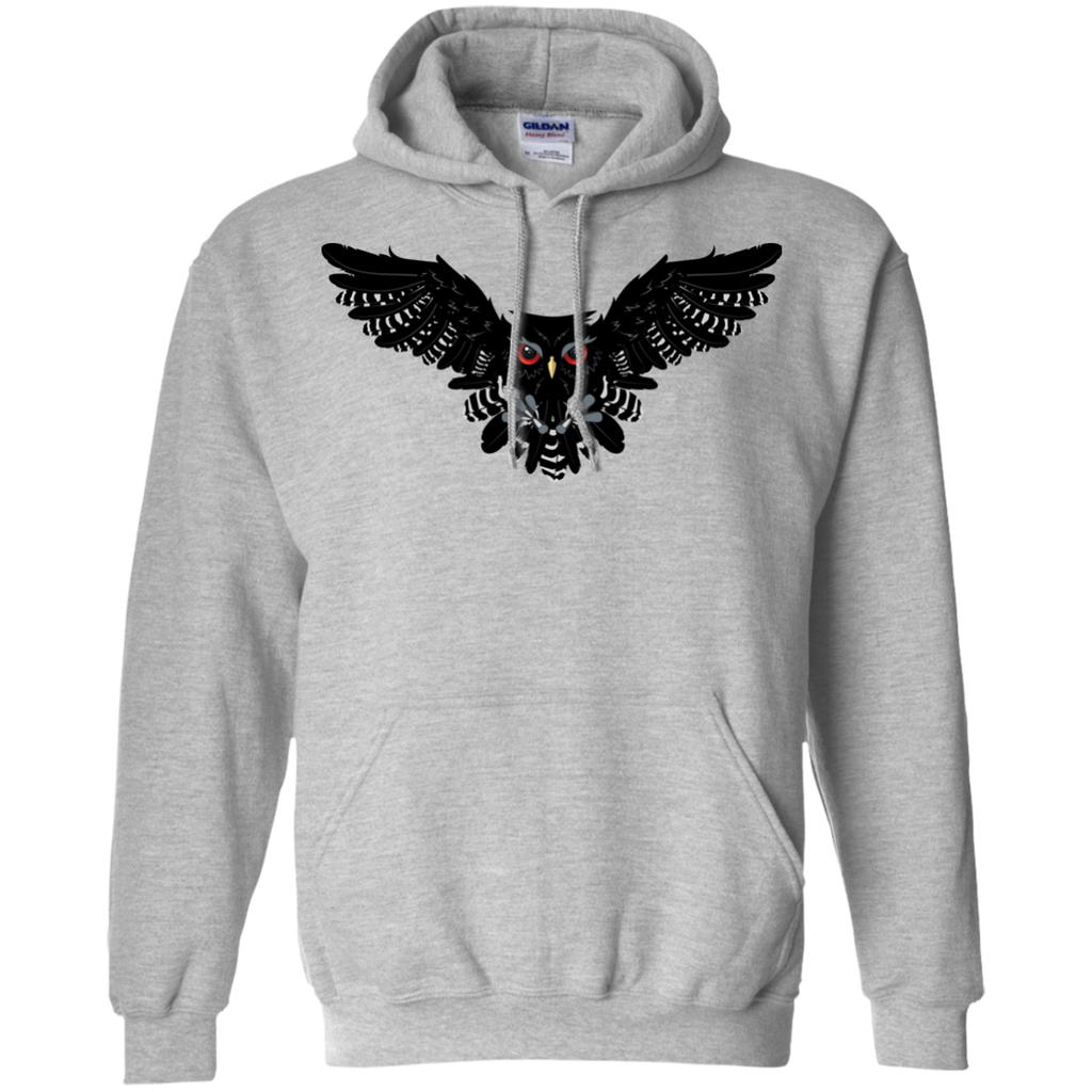 black owl with red eyes sweatshirt T-Shirt