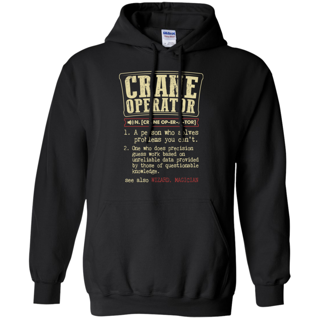 crane operator funny dictionary term T-Shirt