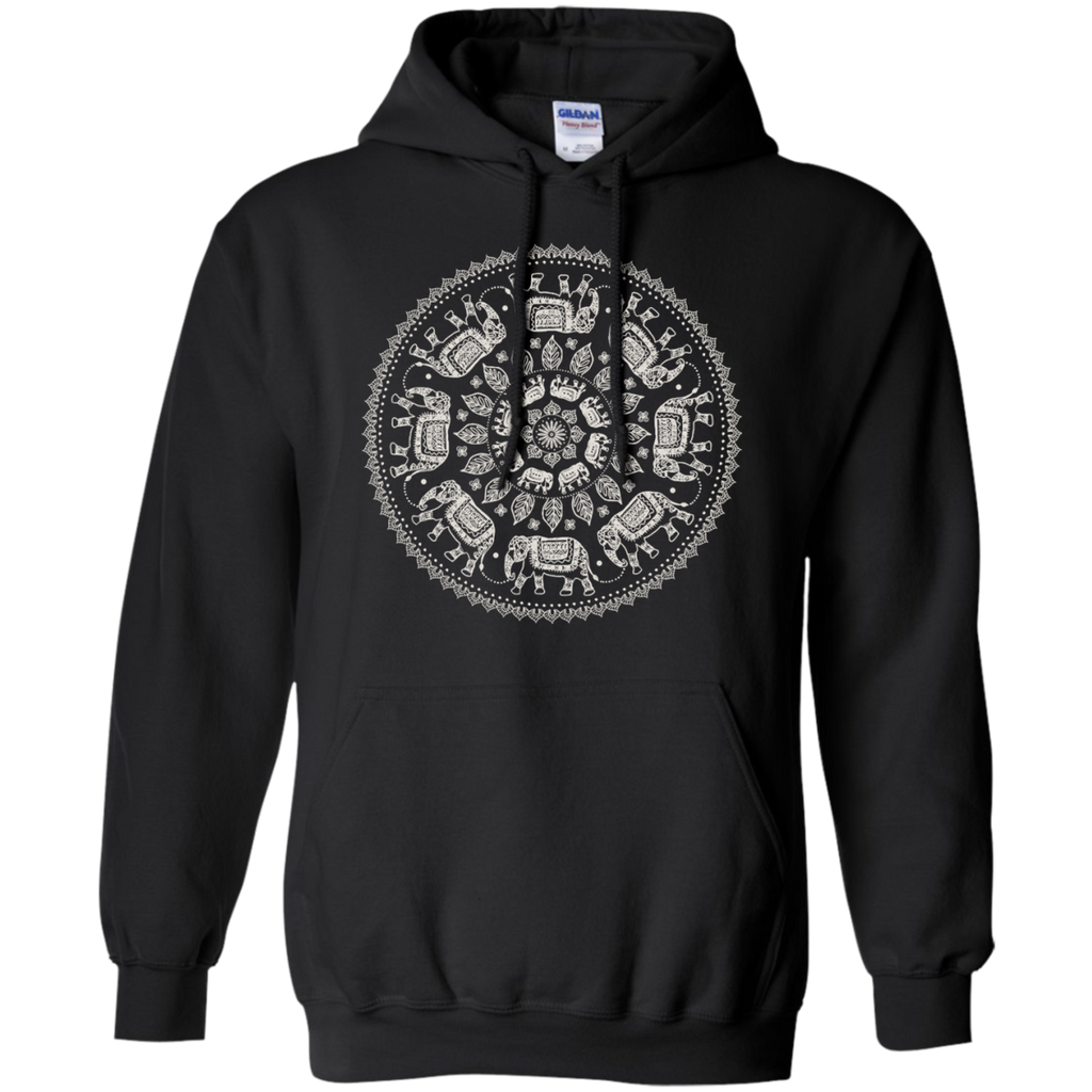 elephant mandala (on dark) sweatshirt T-Shirt