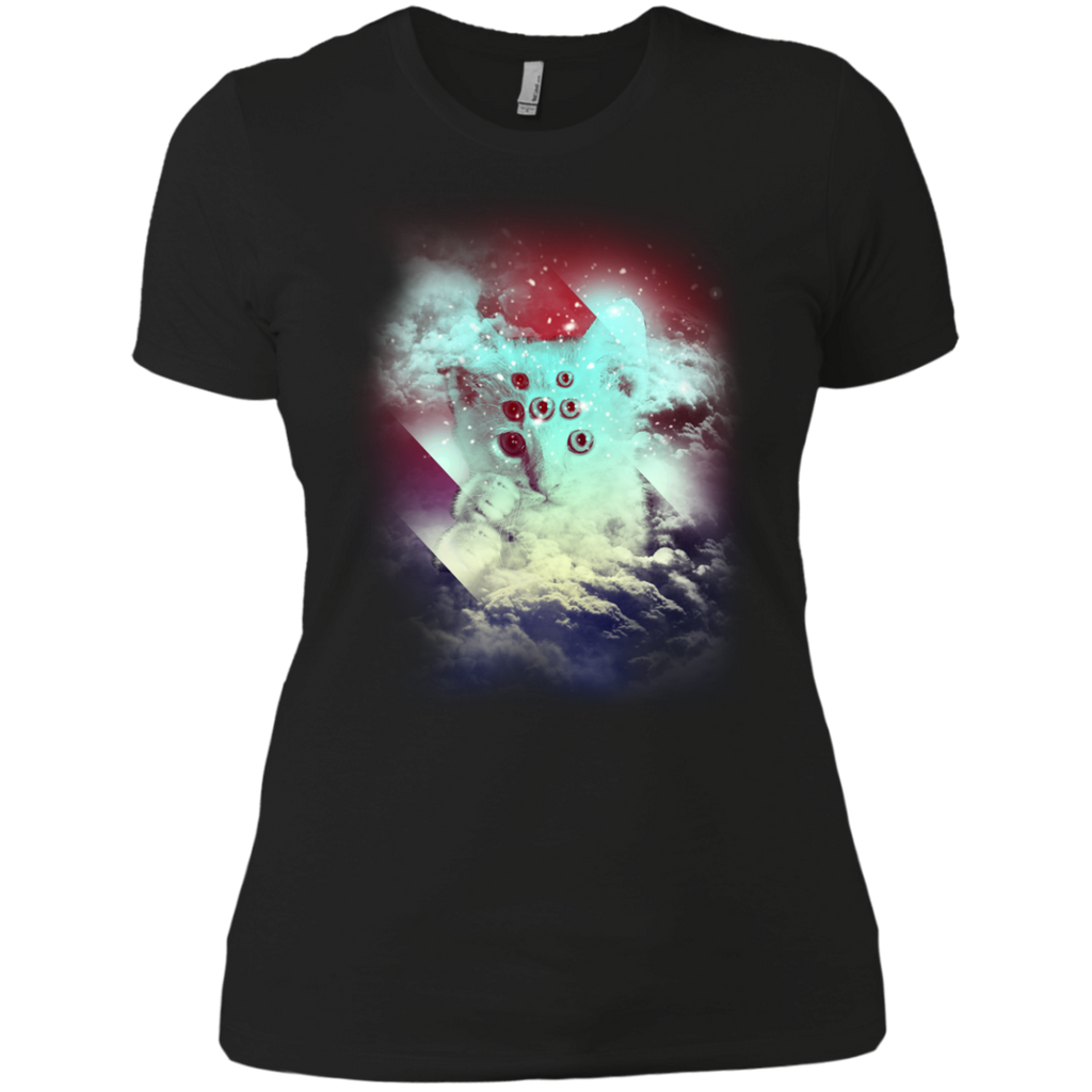 extraterrestrial cat t- T-Shirt