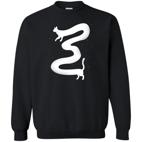 follow the white cat t- T-Shirt