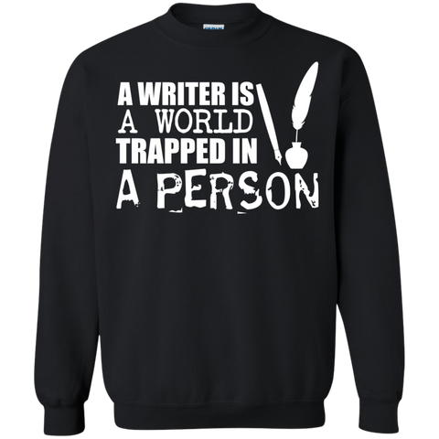 a writer is a world trapped in a person tshirt T-Shirt