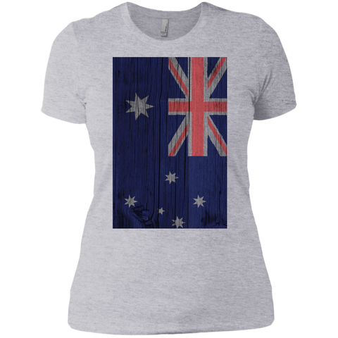 australia flag painted on wood T-Shirt