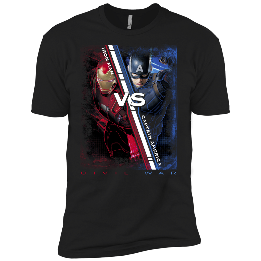 iron man vs captain america T-Shirt