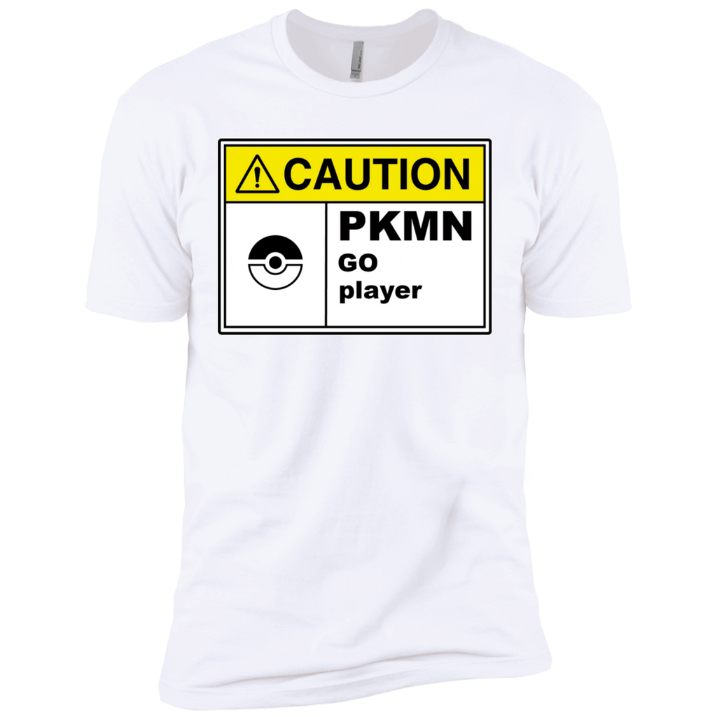 caution! pkmn go player T-Shirt