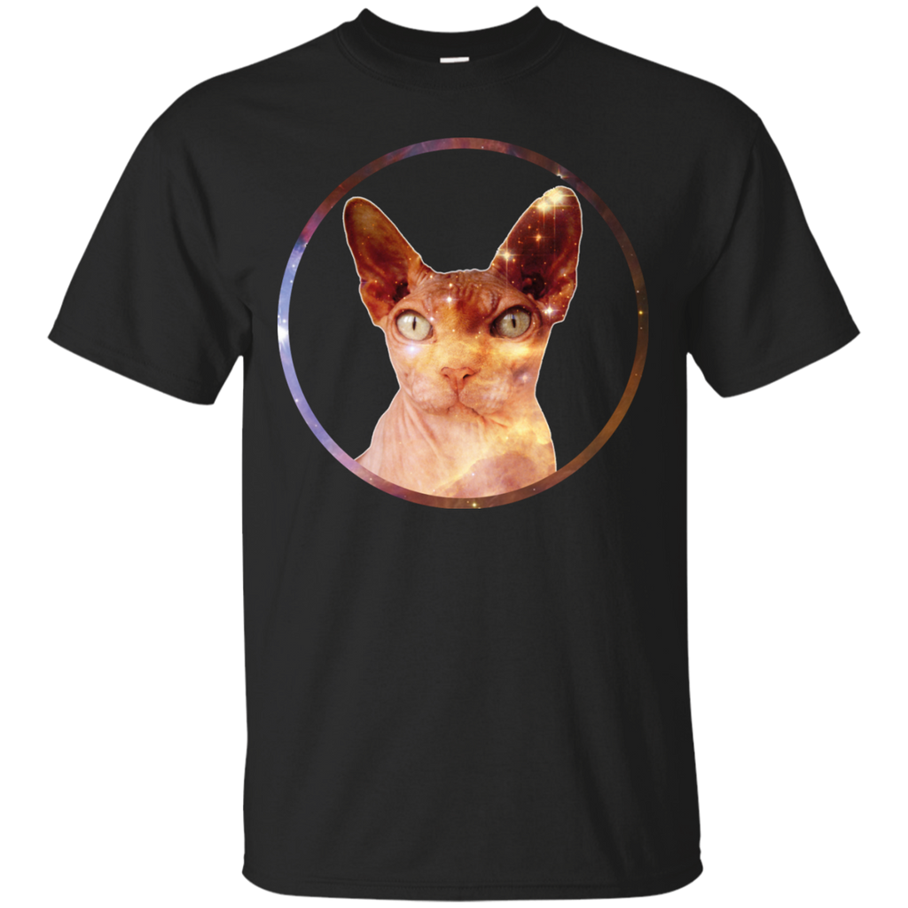 cosmic circle sphynx cat t- T-Shirt