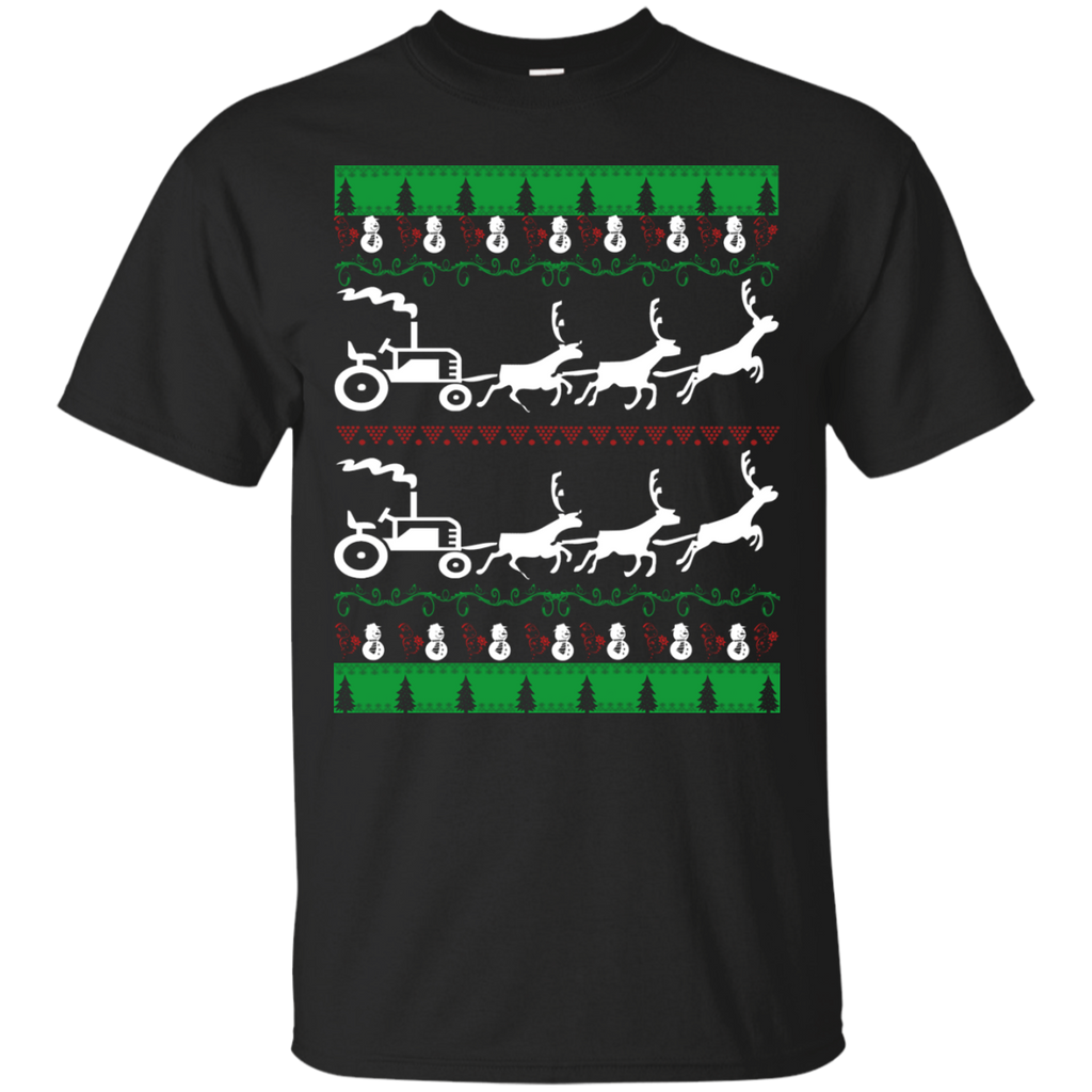 farmer christmas holiday sweater T-Shirt