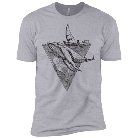 fishing time black and white T-Shirt