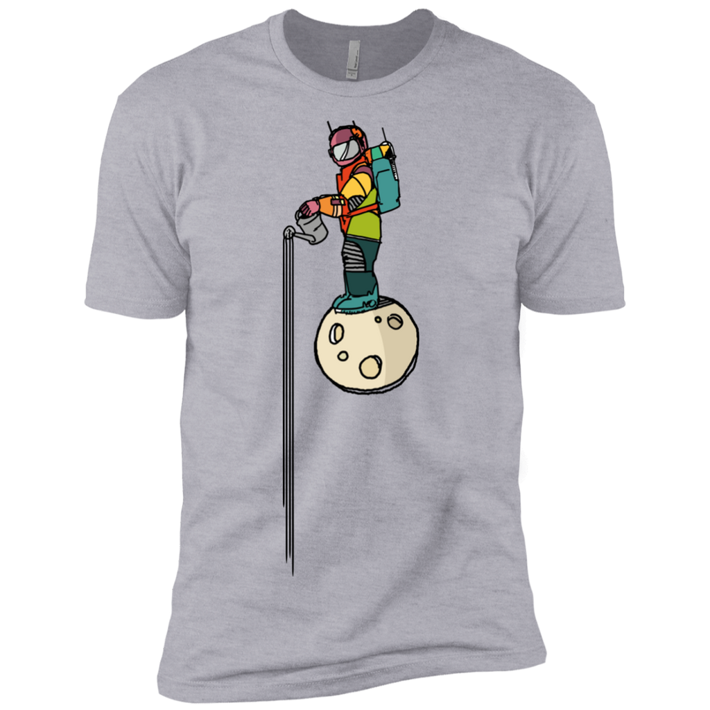 colored astronaut gardener space art drawing sweatshirt T-Shirt