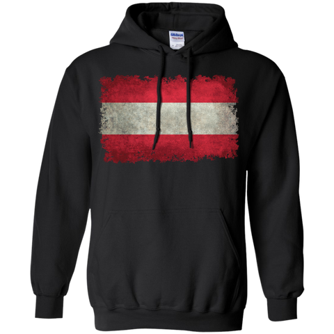 flag of austria in vintage retro style T-Shirt