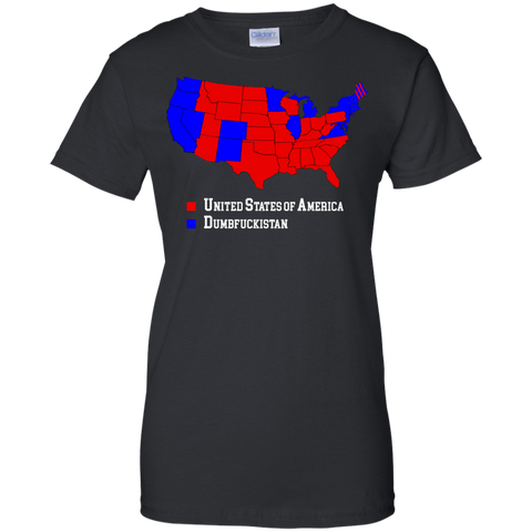 2016 presidential election map custom T-Shirt