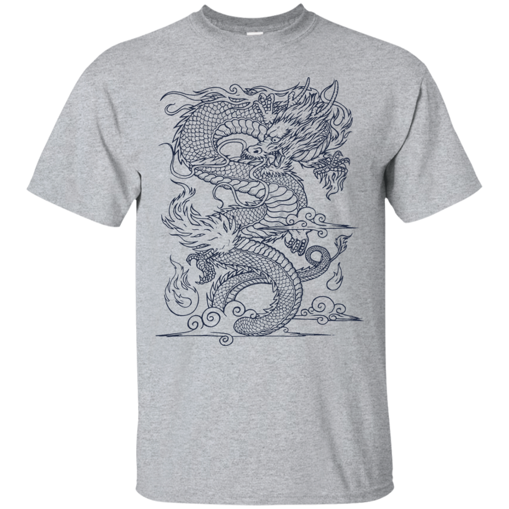 chinese dragon fire (on light) sweatshirt T-Shirt