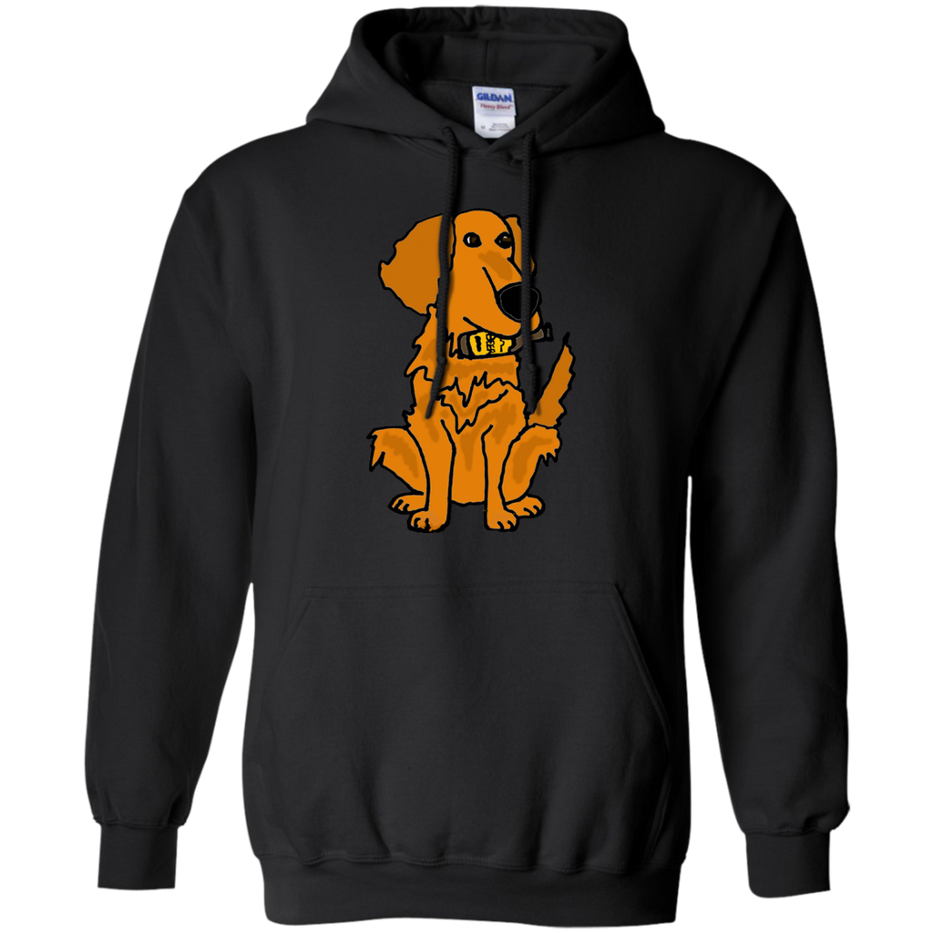 cool funny golden retriever dog with beer bottle T-Shirt