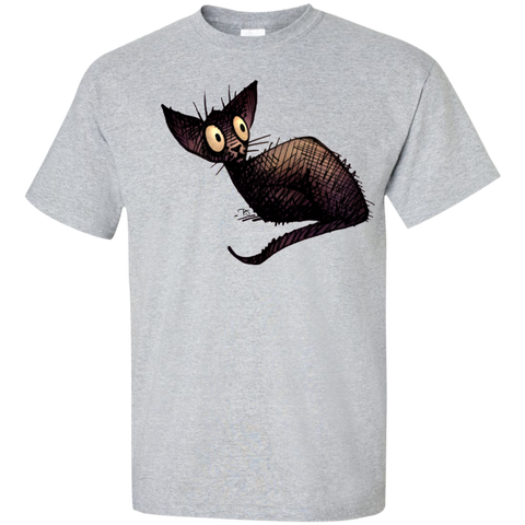 black oriental cat t- T-Shirt