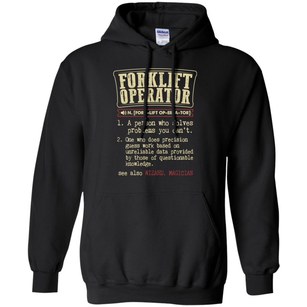 forklift operator funny dictionary term T-Shirt