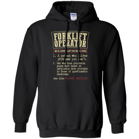 forklift operator funny dictionary term T-Shirt