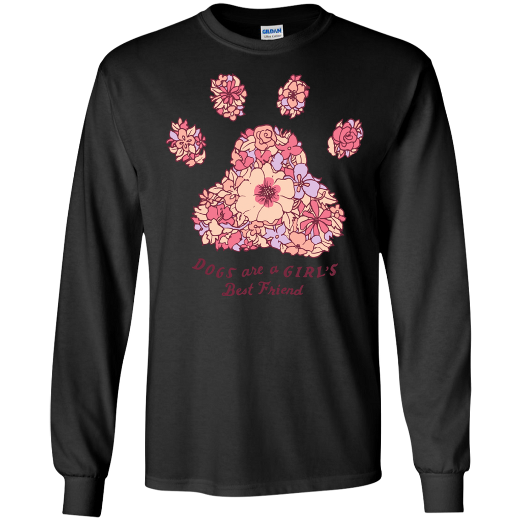 dogs are a girls best friend T-Shirt