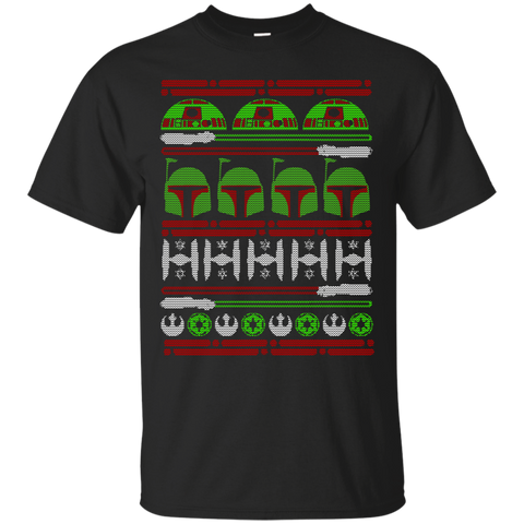 boba fett christmas holiday sweater T-Shirt