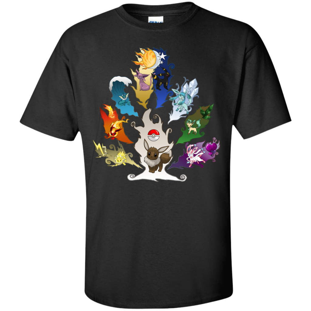 eeveelution tree ver. 2 T-Shirt