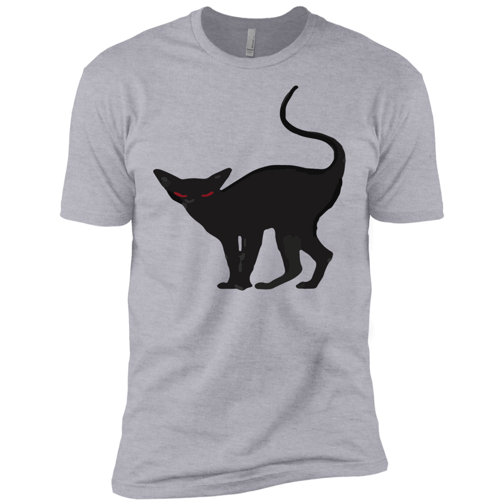 creepy black halloween cat sweatshirt T-Shirt