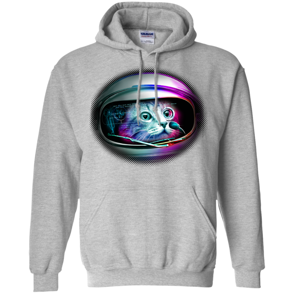 cyborg cat (1) t- T-Shirt