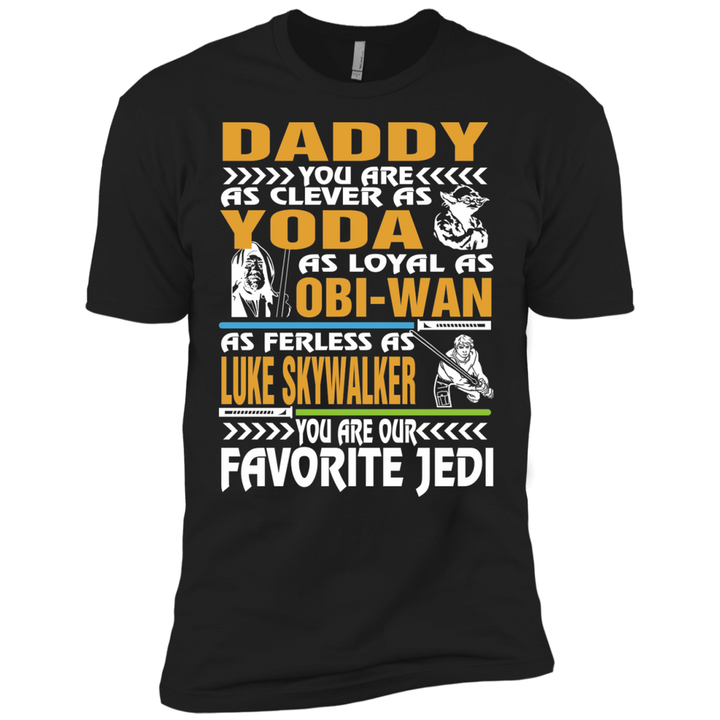 daddy you are as clever as yoda obi wan favorite jedi star wars T-Shirt