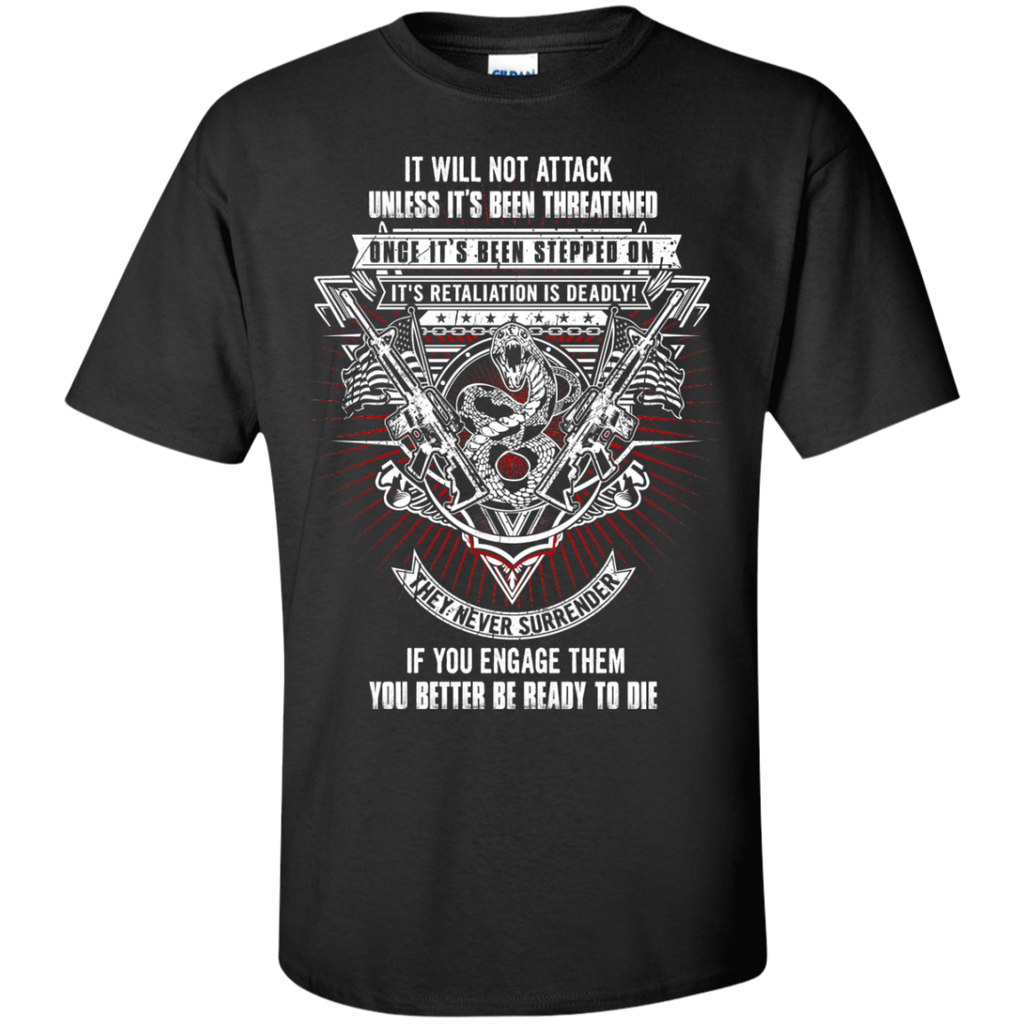 it will not attack...navy T-Shirt