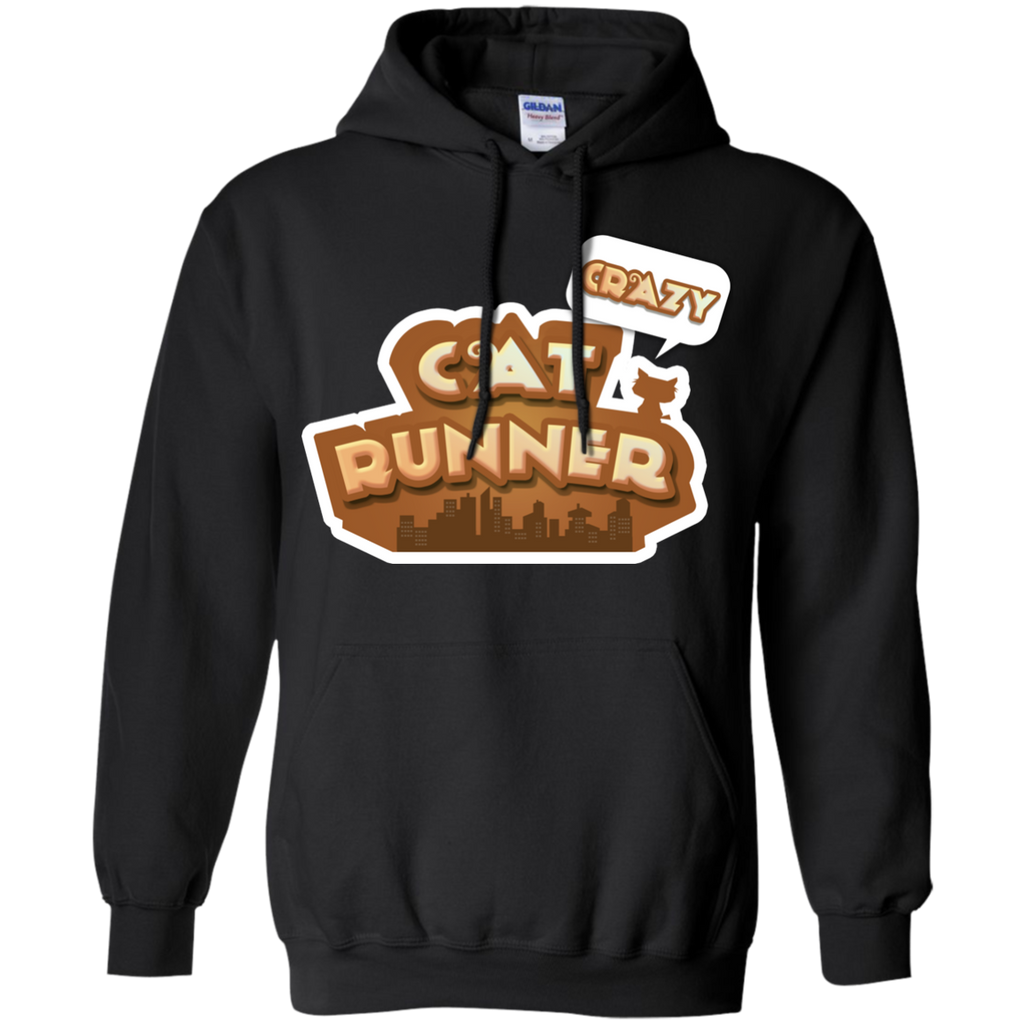 crazy cat runner T-Shirt